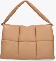 Camelfarbene STAND STUDIO Handtasche WANDA FAUX LEATHER CLUTCH BAG - medium