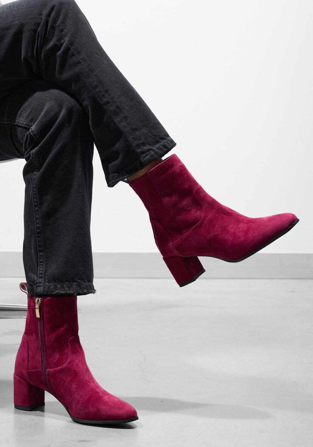 Rote LINA LOCCHI Stiefeletten 8543 - medium