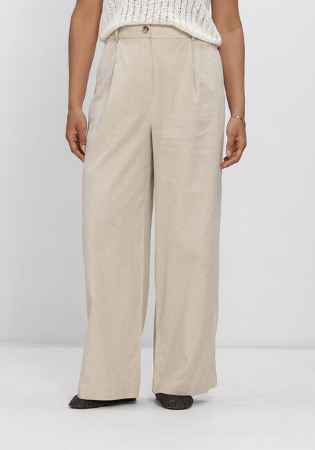 Beige MODSTR&Ouml;M Hosen GALEMD LINEN WIDE PANTS - large