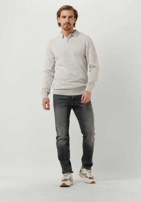 Hellgrau SAINT STEVE Polo-Shirt BEREND - large