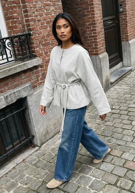 Graue AIMEE THE LABEL Jacken FLORELLA JACKET - large
