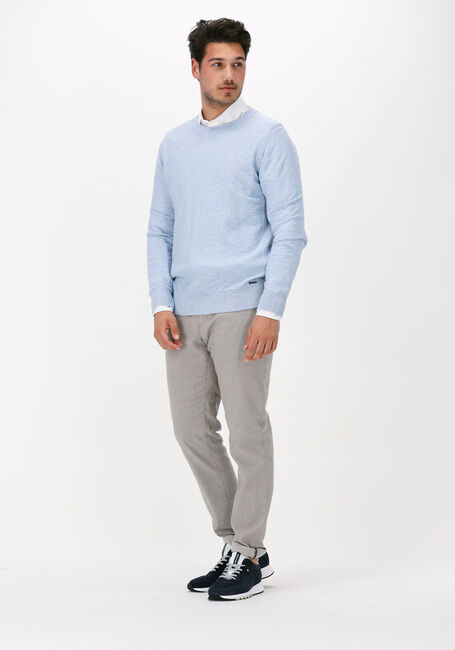 Blaue DSTREZZED Pullover MERCURY CREW MELANGE SLUB - large