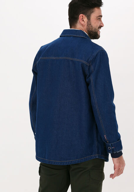 Blaue SCOTCH & SODA Overshirt DENIM OVERSHIRT WITH TRUCKER D - large