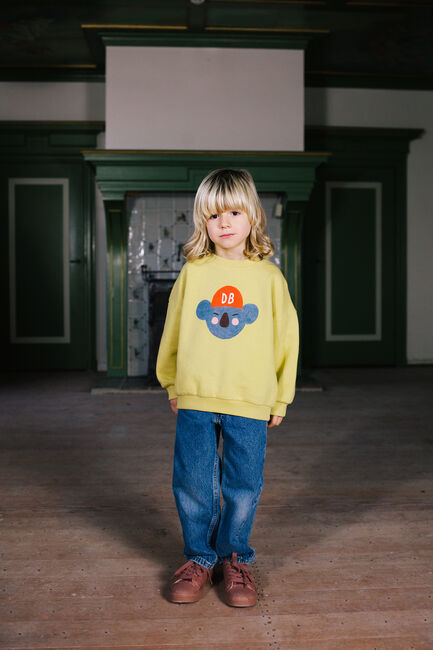 Gelbe DAILY BRAT Sweatshirt KODA KOALA SWEATER - large