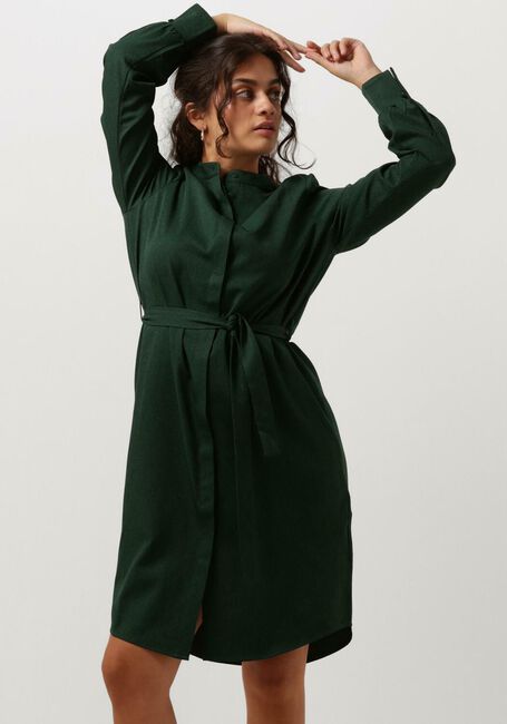 Dunkelgrün ANOTHER LABEL Minikleid DALYCE DRESS L/S - large