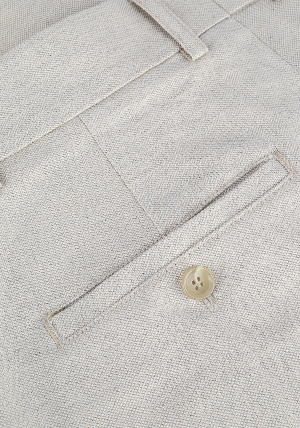 Beige VANILIA Weite Hose REGULAR CHIC LINNEN PANTS - large