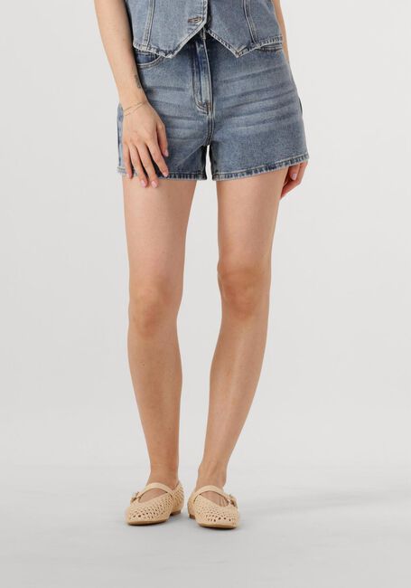 Blaue ROUGE EDIT Kurze Hosen ROUJOLIE HW WF DENIM SHORTS - large