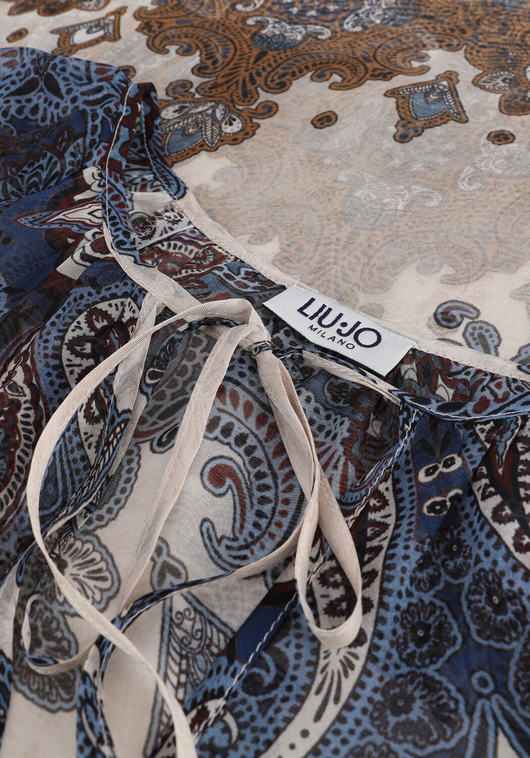 Blaue LIU JO Blusen TUNICA TS NAV T.UNIT - large