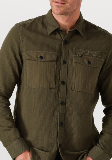 Khaki PME LEGEND Casual-Oberhemd QUILT POPLIN CASUAL 2 - large