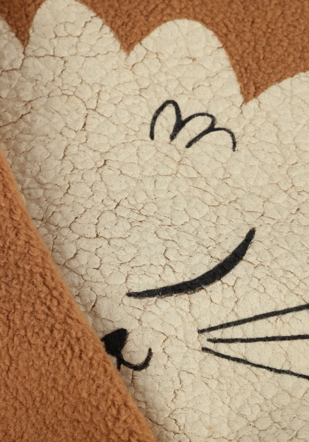 Camelfarbene L&Ouml;TIEKIDS Sweatshirt W24-87BB-95 - large