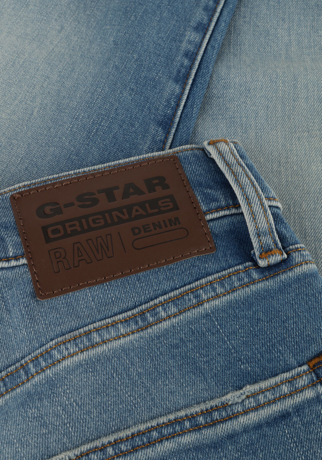 Blaue G-STAR RAW Straight leg jeans 3301 REGULAR TAPERED - large