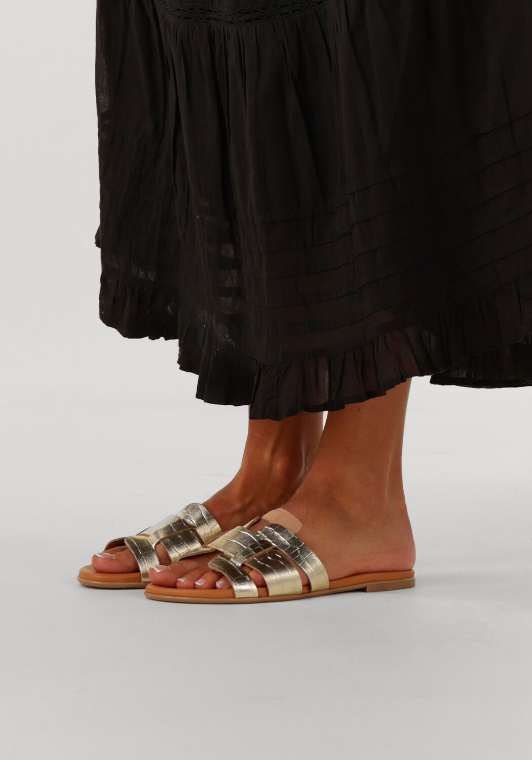 Goldfarbig NOTRE-V Pantolette 179874 - large