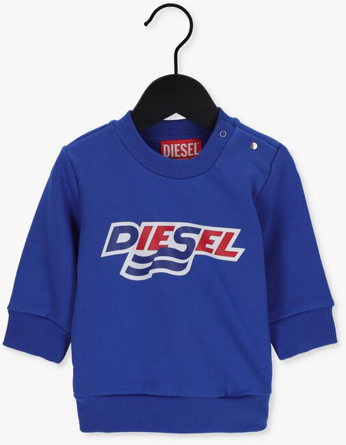 Blaue DIESEL Sweatshirt SCREWAVESB - large