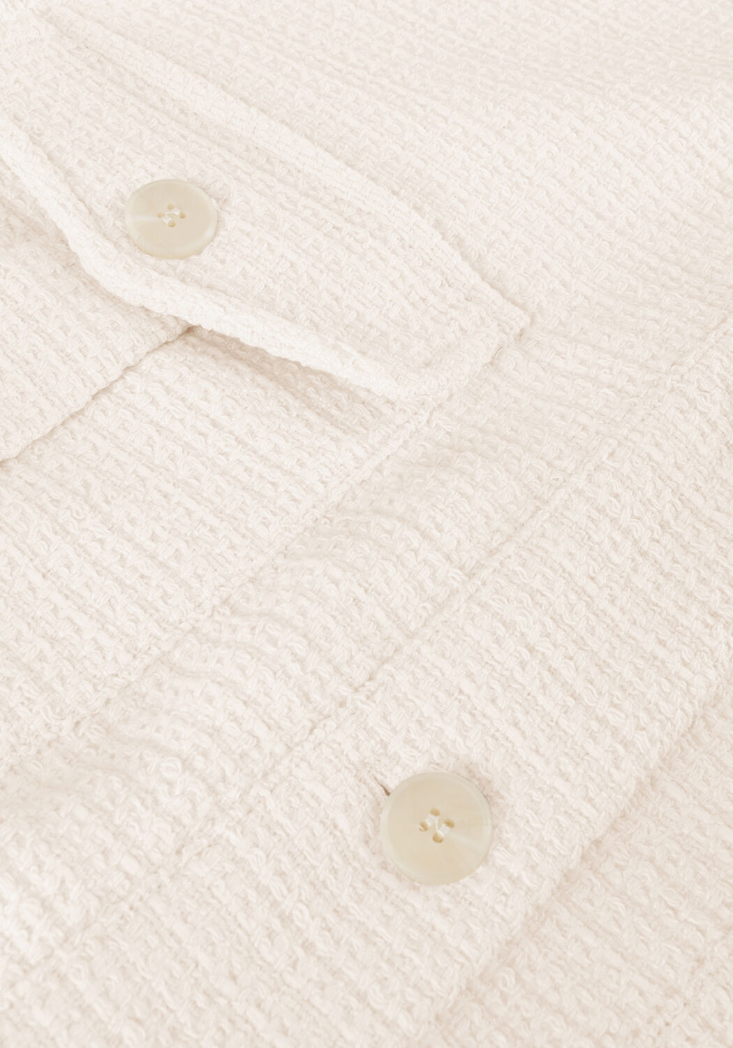 Beige MINUS Gilet AVANA BOUCLE VEST - large