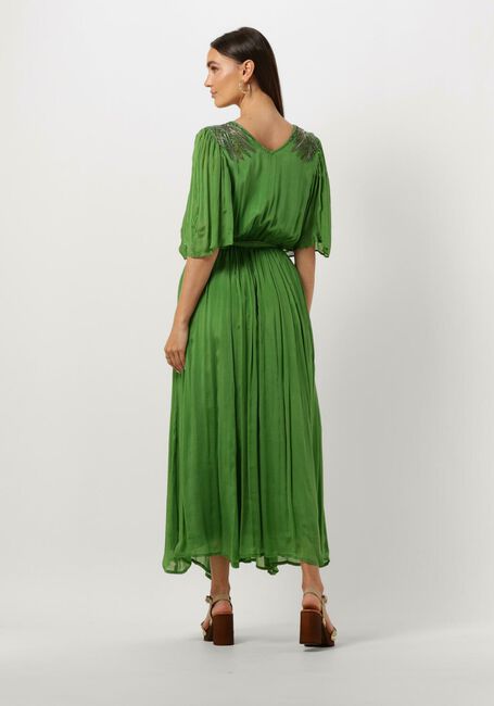 Grüne LOUIZON Maxikleid ASTRAL - large