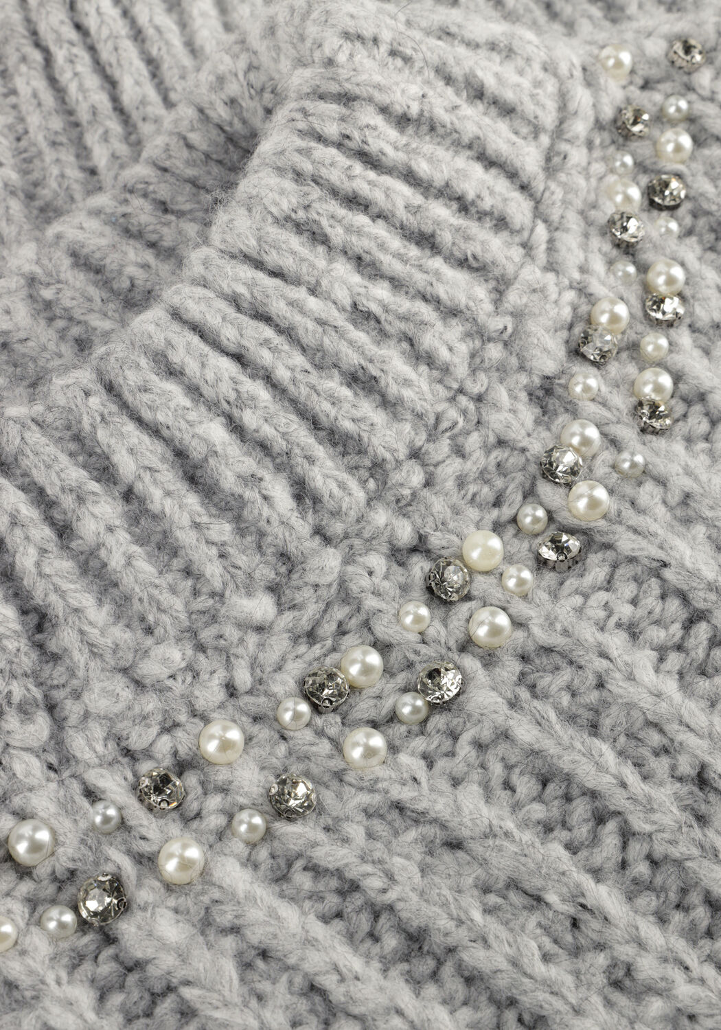 Graue FREEBIRD Pullover KALISTA - large