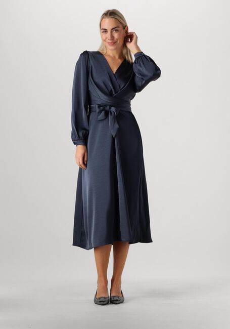 Dunkelblau NEO NOIR Minikleid RIMINI HEAVY SATEEN DRESS - large