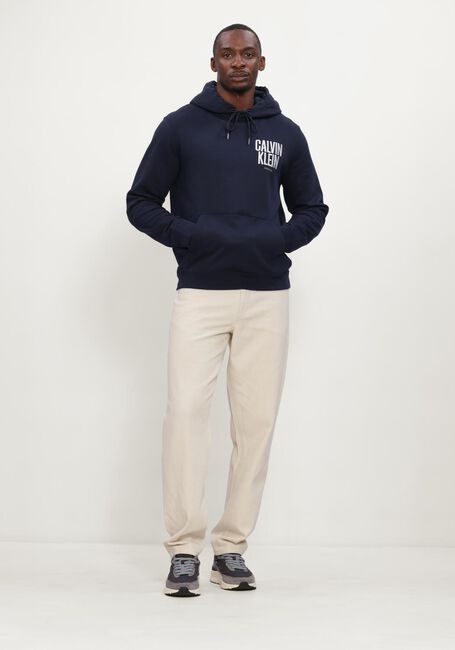 Dunkelblau CALVIN KLEIN Sweatshirt LS 350FLEECE EU BOLD CLVN KLN HOODIE - large