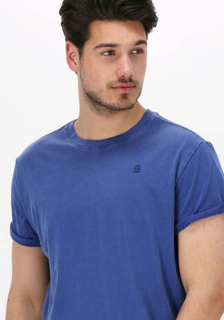 Blaue G-STAR RAW T-shirt LASH R T S/S - large