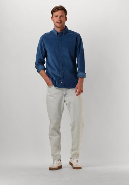 Blaue ANERKJENDT Hemden AKLEIF SOLID CORD SHIRT - large