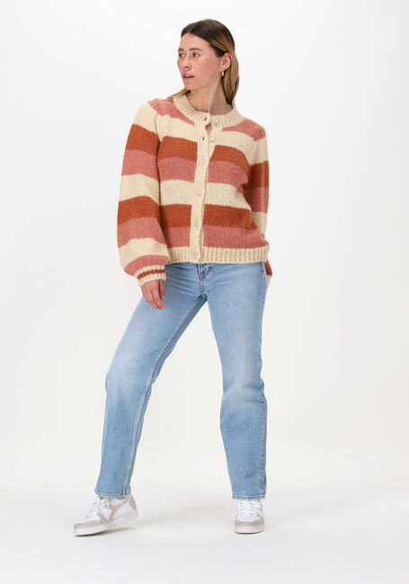 Braune LOLLYS LAUNDRY Strickjacke PIPPA CARDIGAN - large