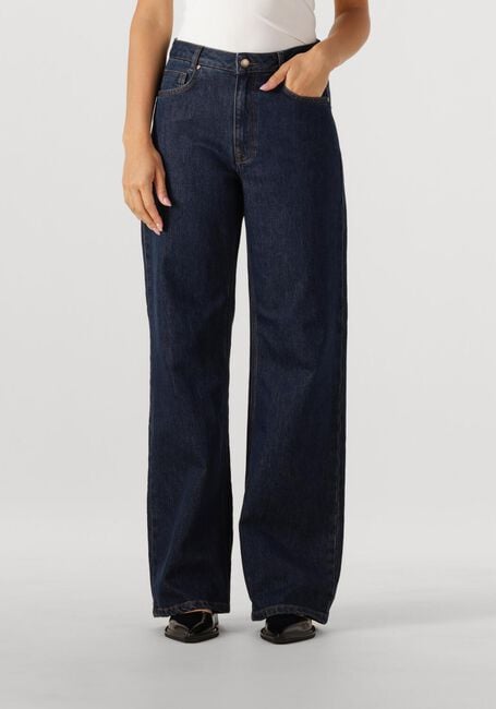 Dunkelblau MY ESSENTIAL WARDROBE Straight leg jeans MWKARLI 139 HIGH WIDE DECO - large