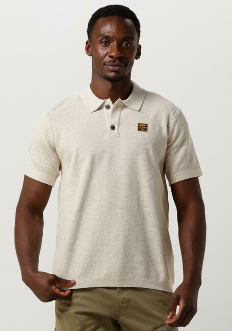 Beige PME LEGEND Polo-Shirt SHORT SLEEVE POLO KNITTED - large