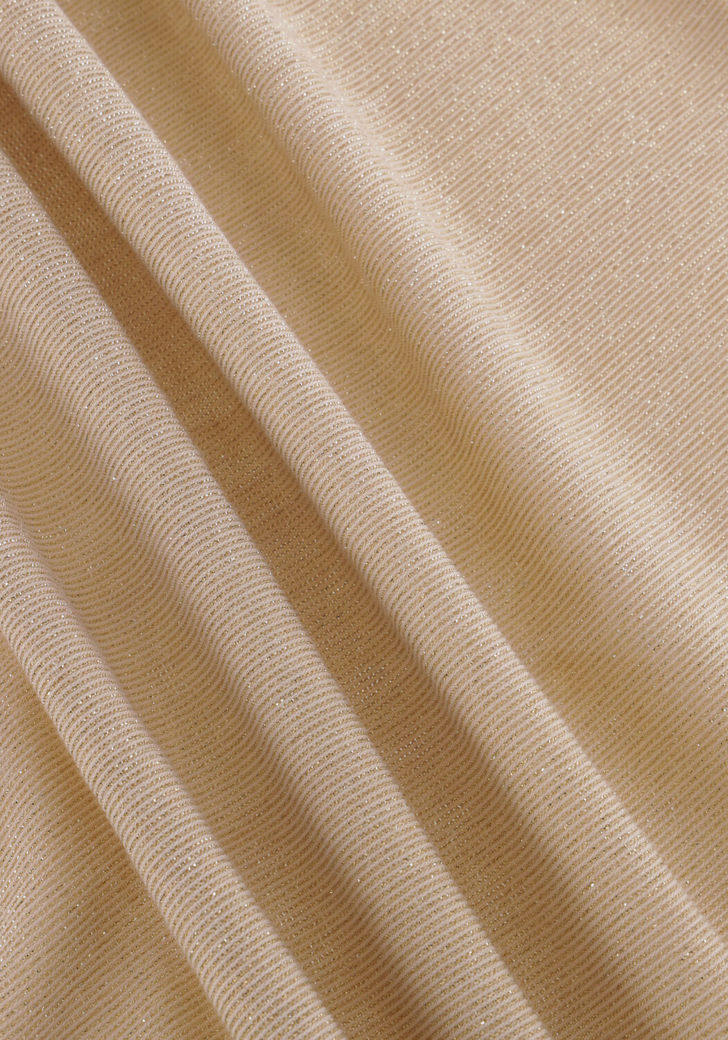 Beige SUMMUM Rollkragenpullover TOP SOFT LUREX - large