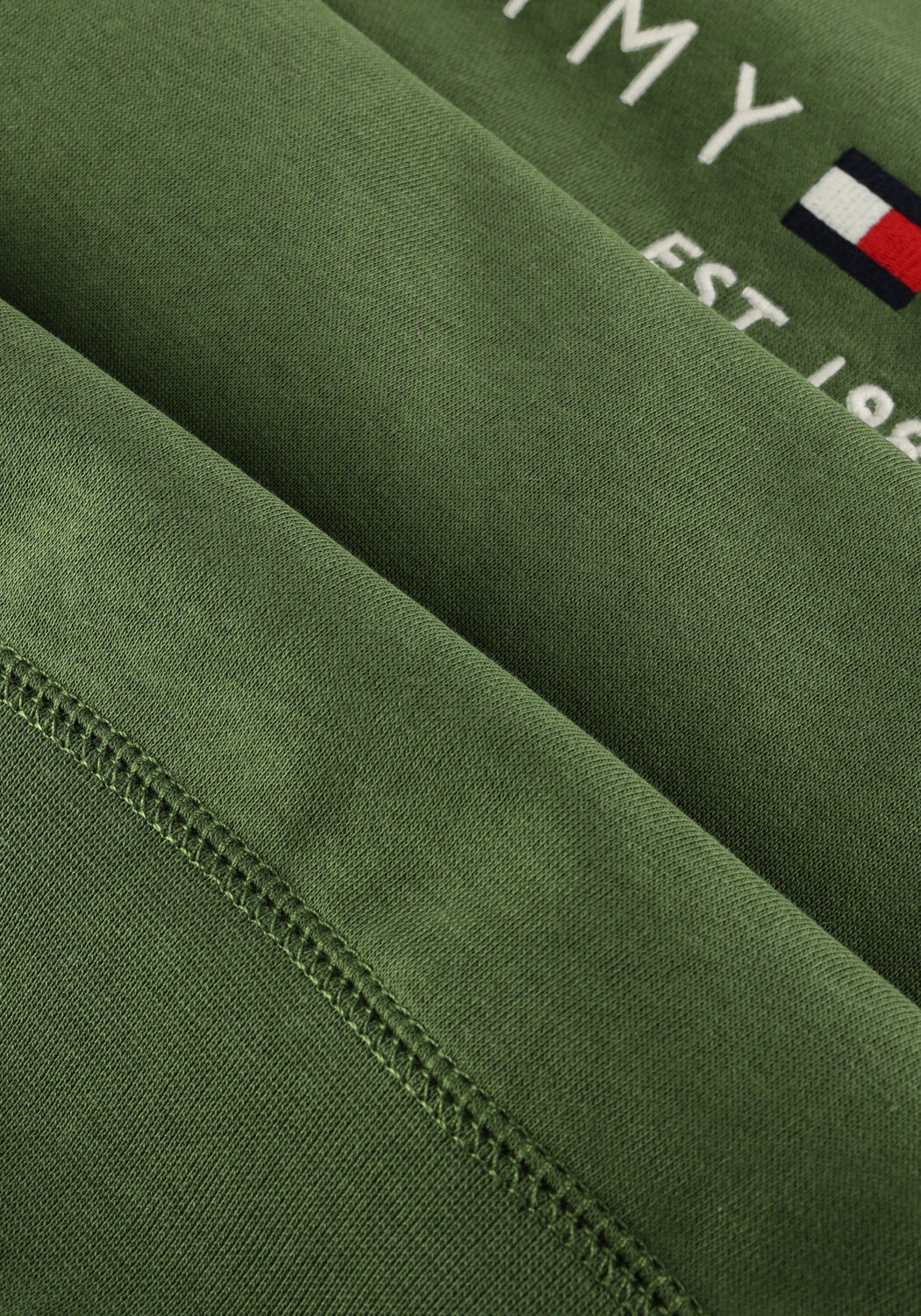 Olive TOMMY HILFIGER Sweatshirt TOMMY LOGO SWEATSHIRT - large