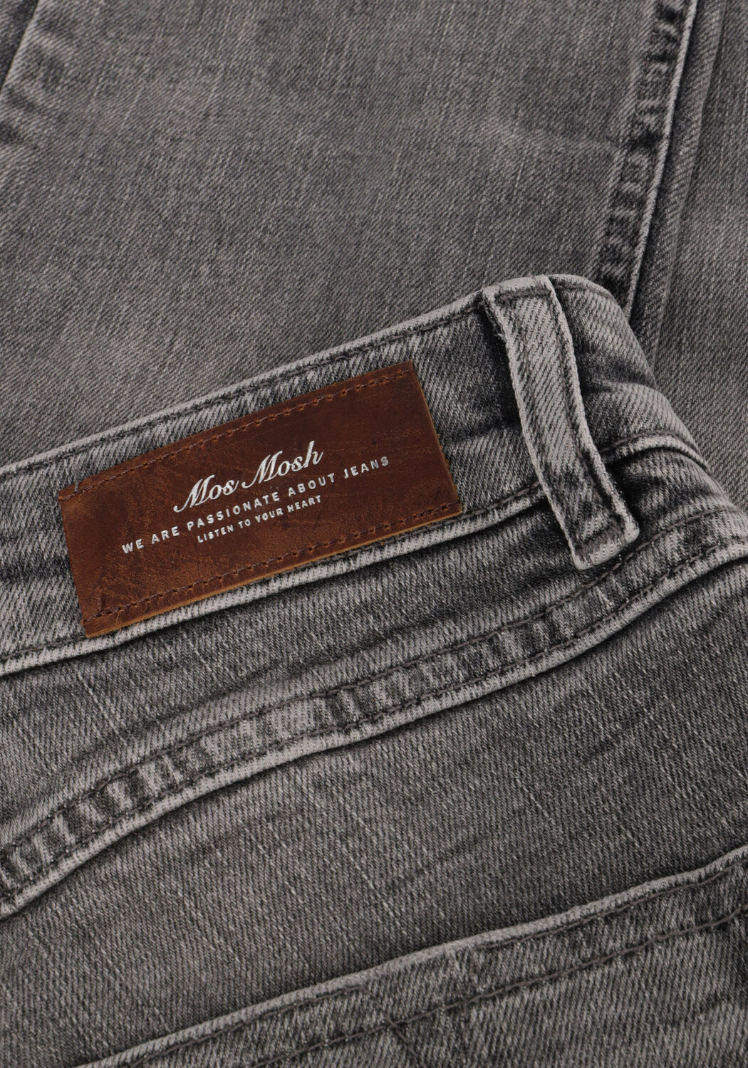 Graue MOS MOSH Slim fit jeans VICE CHIC JEANS - large