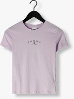 Lila TOMMY JEANS T-shirt TJW SLIM ESSENTIAL LOGO