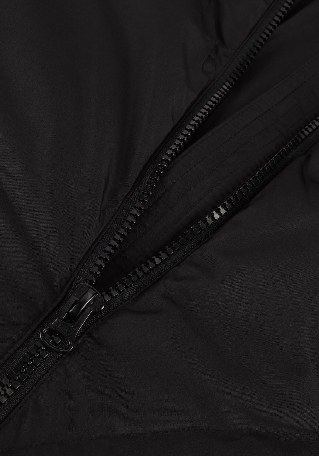 Schwarze Y.A.S. Wattierte Jack YASIRIMA LS LONG DOWN COAT S. NOOS - large