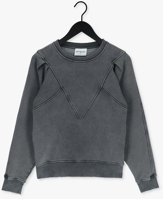 Graue EST'SEVEN Sweatshirt VETEMENTS SWEATER - large