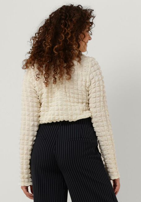 Weiße SELECTED FEMME Pullover MONIKA LS HIGH NECK TOP B - large
