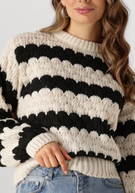 Weiße Y.A.S. Pullover YASBUBBA LS KNIT PULLOVER - large