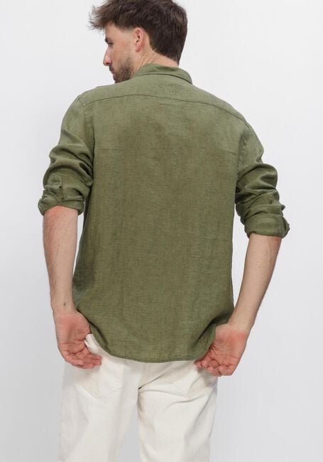 Gr&uuml;ne TOMMY HILFIGER Casual-Oberhemd PIGMENT DYED LI SOLID RF SHIRT - large