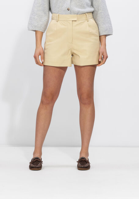 Ecru STUDIO AR Kurze Hose SOFIE SHEEP SOFT WAXED - large