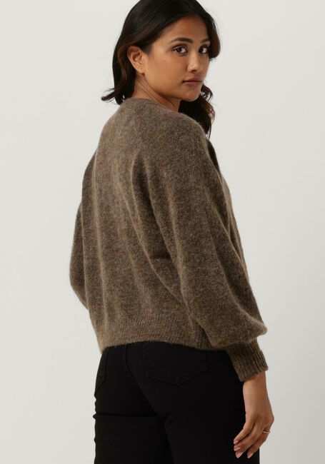 Braune MSCH COPENHAGEN Strickjacke MAIMEE MOHAIR CARDIGAN - large