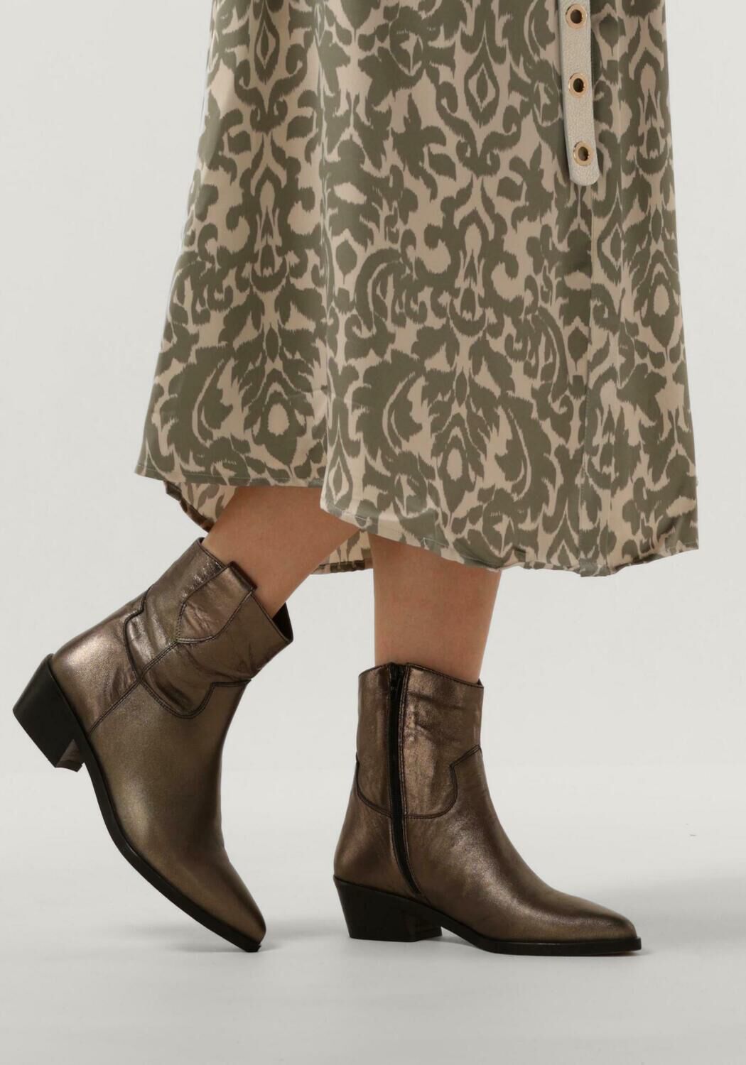 Bronzefarbene NOTRE-V Stiefeletten FRU110 - large