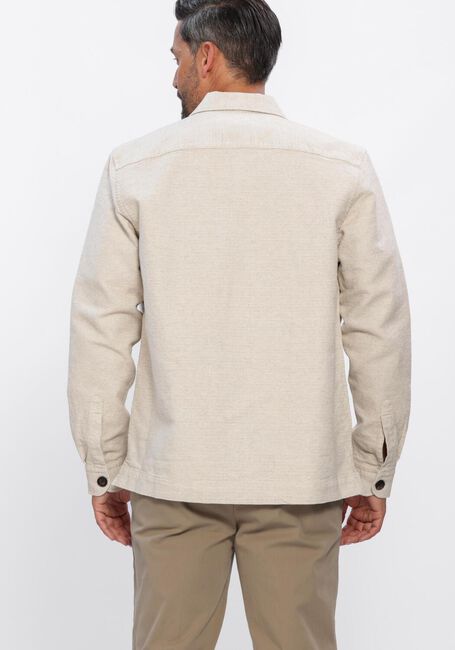 Beige PROFUOMO Overshirts OVERSHIRT CO/LIN - large