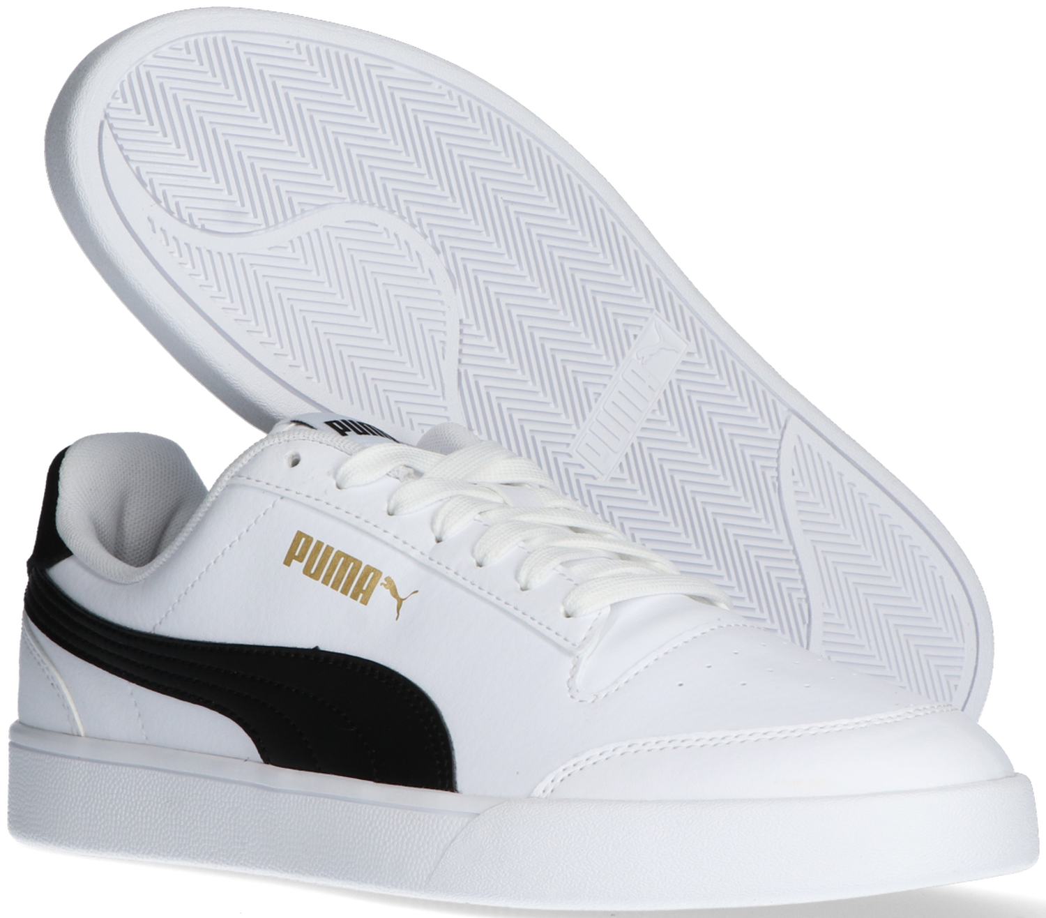 WeiÃe PUMA Sneaker low PUMA SHUFFLE | Omoda