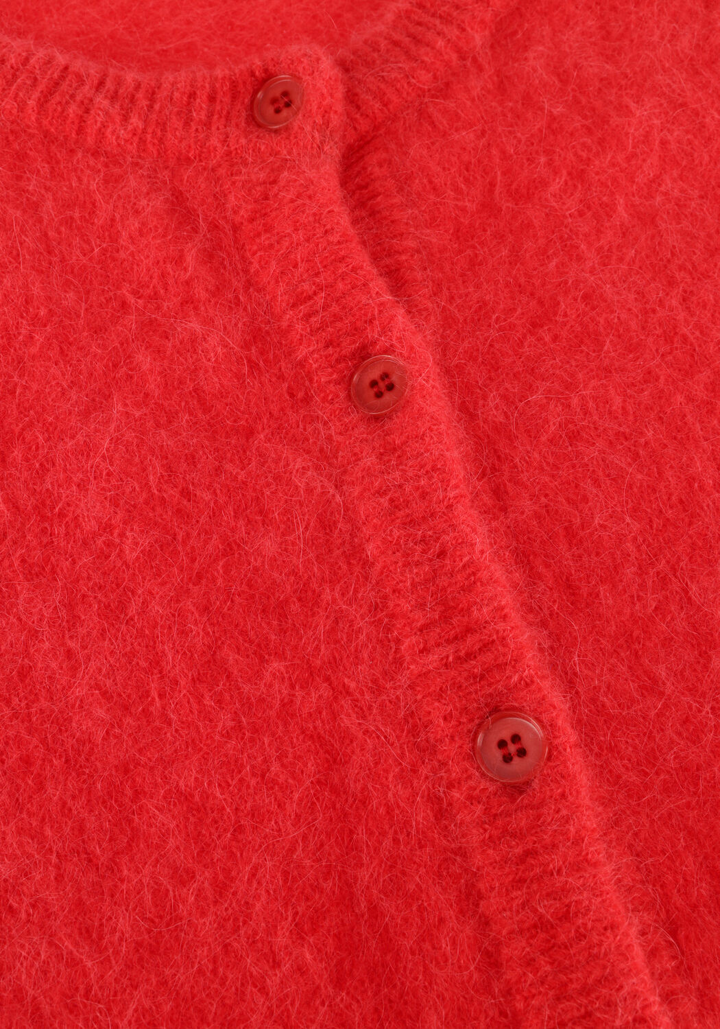 Rote BY-BAR Strickjacke MEYA CARDIGAN - large