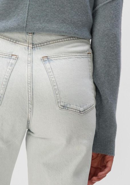 Blaue AMERICAN VINTAGE Straight leg jeans JOYBIRD-B WOMAN - large