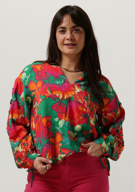Rosane MINUS Blusen THILDA V-NECK BLOUSE - large