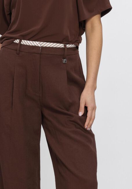 Braune DANTE6 Weite Hose KENILA WIDE LEG PANTS - large