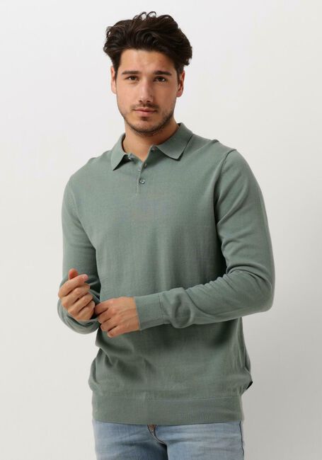 Grüne SAINT STEVE Polo-Shirt BEREND - large