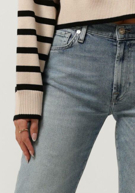 Blaue 7 FOR ALL MANKIND Straight leg jeans ELLIE STRAIGHT LUXE VINTAGE ELEVATED BESPOKE - large