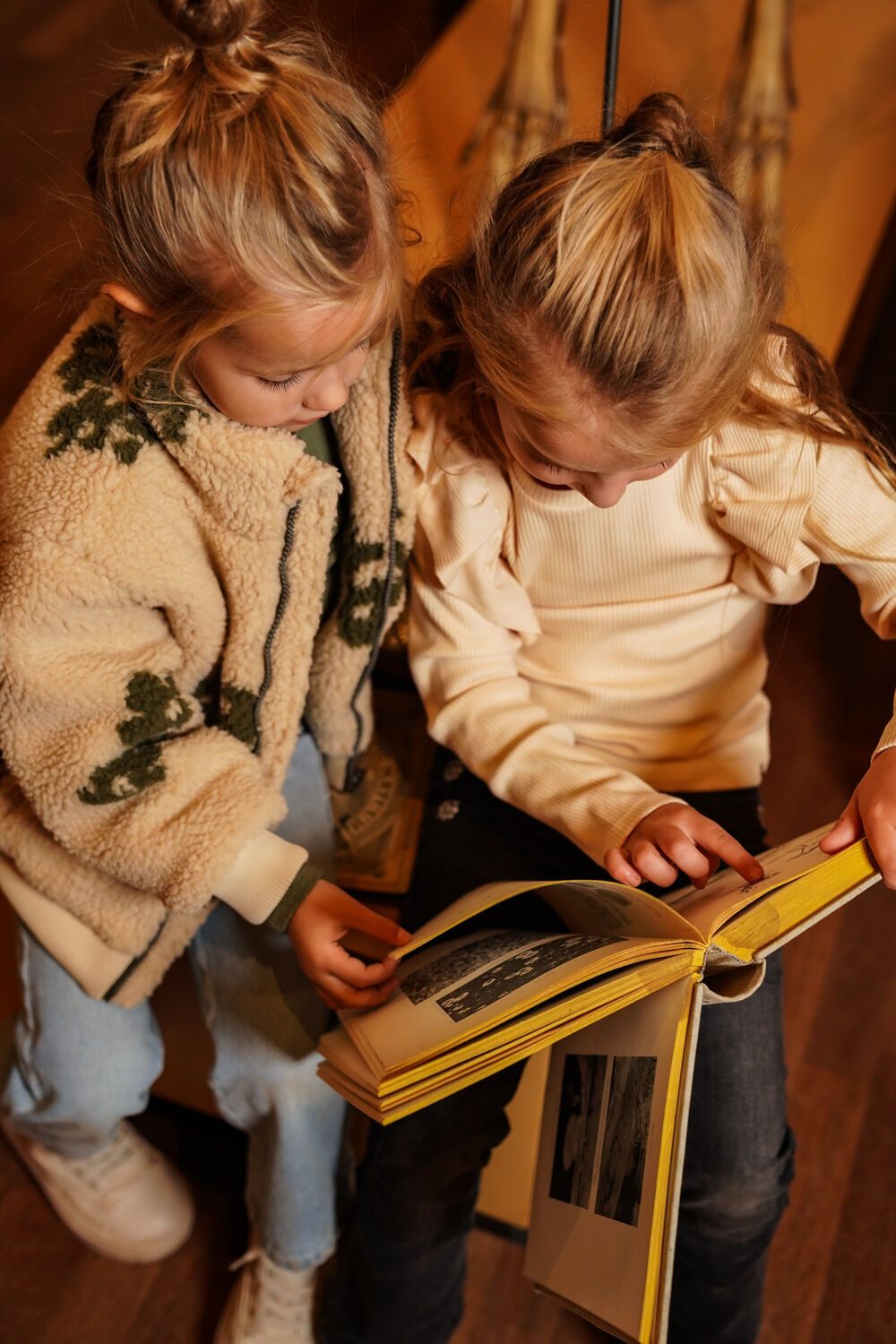 Creme KOKO NOKO Teddy-Jacke O56972 - large