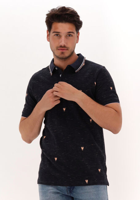 Dunkelblau KULTIVATE Polo-Shirt PL PLANT - large