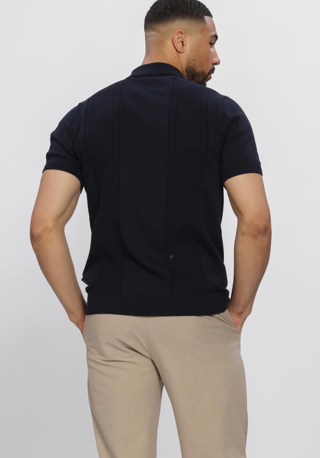 Dunkelblau SAINT STEVE Polo-Shirt FRIEDERICH - large